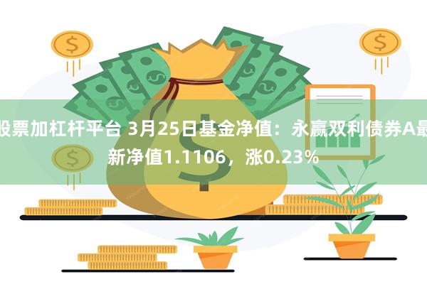 股票加杠杆平台 3月25日基金净值：永赢双利债券A最新净值1.1106，涨0.23%
