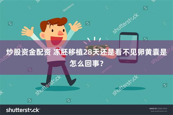炒股资金配资 冻胚移植28天还是看不见卵黄囊是怎么回事？